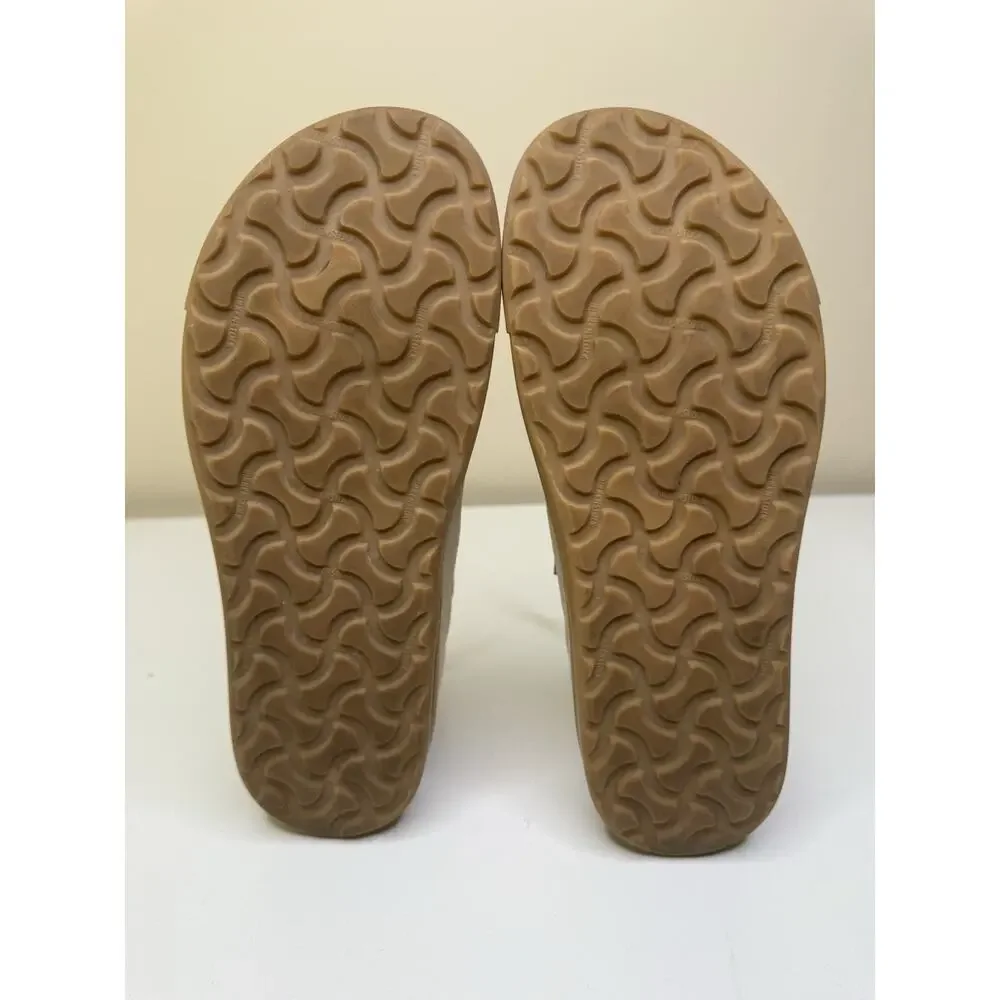 Birkenstock Bend Low Sneaker Womens EU 39 US 8-8.5 Sand Suede Low Lace Up Oxford